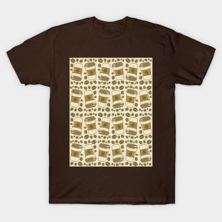 coffee pattern T-Shirt